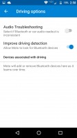 Driving options are found in the Moto Voice menu - Moto Z Droid Edition Review