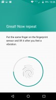 Fingerprint: Setup screens - Moto Z Force Droid Edition Review