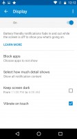 Display options - Motorola Moto G4 Plus review