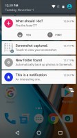 Notification area - Motorola Moto G4 Plus review