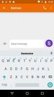 Swype input - Motorola Moto G4 Plus review