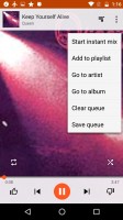 Google Play Music is built around music streaming - Motorola Moto G4 Plus review