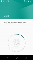Fingerprint security settings - Motorola Moto G4 Plus review
