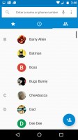 All contacts - Moto G4 review