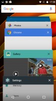 The app switcher rolodex - Motorola Moto X Force review