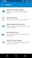 Motion gestures - Motorola Moto X Force review