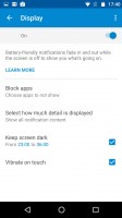 Moto Display - Motorola Moto X Force review