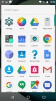 The app drawer - Motorola Moto Z Play review
