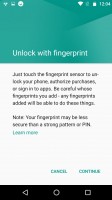 Fingerprint reader settings - Motorola Moto Z Play review