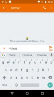 Google keyboard - Motorola Moto Z Play review