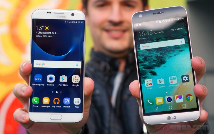 LG G5 vs. Samsung Galaxy S7 edge