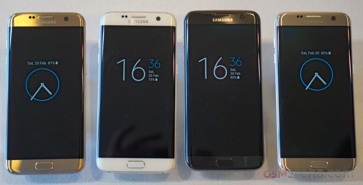 Samsung Galaxy S7 and S7 edge: Samsung at MWC 2016: Samsung Galaxy edge hands-on