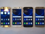 The four color options to be available at launch - MWC 2016 Samsung