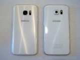 Samsung Galaxy S7 (left) and Samsung Galaxy S6 (right) - MWC 2016 Samsung