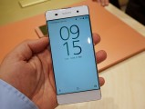 The 5'' 720p screen is still very good - MWC 2016 Sony review