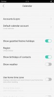 Settings interface and rather chaotic app settings placement - Oppo F1 Plus review