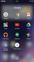 Launcher home panels and folders - Oppo F1 review