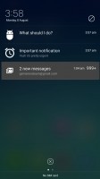 Notification shade - Oppo F1s review
