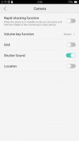 Settings interface and rather chaotic app settings placement - Oppo F1s review