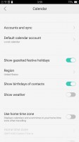 Settings interface and rather chaotic app settings placement - Oppo F1s review
