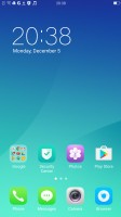 The homescreen houses all installed apps - Oppo R9s review