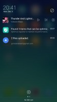 And have to swipe to see the notifications - Oppo R9s review