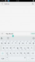 TouchPal keyboard in portrait and landscape - Oppo R9s review