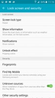 Setting up the fingerprint reader - Samsung Galaxy A5 (2016) review