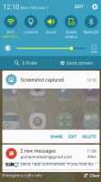 Standard notification area - Samsung Galaxy A5 (2016) review
