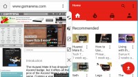 You can launch the split-screen multitasking mode from the app switcher - Samsung Galaxy A5 (2016) review