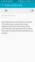 Power saving - Samsung Galaxy A5 (2016) review
