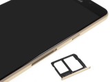 The nanoSIM/microSD tray of the A9000 variant - Samsung Galaxy A9 (2016) review