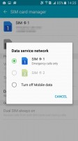 Picking data SIM - Samsung Galaxy A9 (2016) review