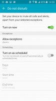Do not disturb - Samsung Galaxy A9 (2016) review