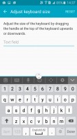 Keyboard size: Default - Samsung Galaxy A9 (2016) review