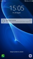 The lockscreen - Samsung Galaxy C5 review