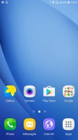 Homescreen - Samsung Galaxy C5 review