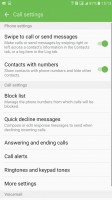 Call settings - Samsung Galaxy C5 review