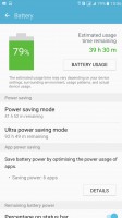 Battery management - Samsung Galaxy C5 review