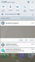 Notification area - Samsung Galaxy C7 review