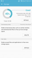 Cleaning up the storage - Samsung Galaxy C7 review