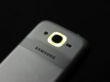 The Smart Glow LED ring around the camera can light up in any RGB color - Samsung Galaxy J2 2016 preview