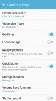 Camera UI and camera settings - Samsung Galaxy J2 2016 preview