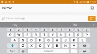 The Samsung keyboard - Samsung Galaxy J3 (2016) review