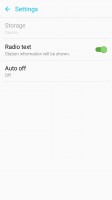 FM radio with RDS and broadcast recording - Samsung Galaxy J3 (2016) review