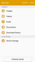 My Files handles local and cloud (Google Drive) files - Samsung Galaxy J3 (2016) review