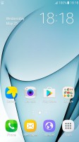 Homescreen - Samsung Galaxy J5 2016  review