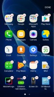 App drawer settings - Samsung Galaxy J7 2016 review