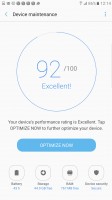Device maintenance - Samsung Galaxy Note7 review