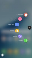 Air Command menu - Samsung Galaxy Note7 review